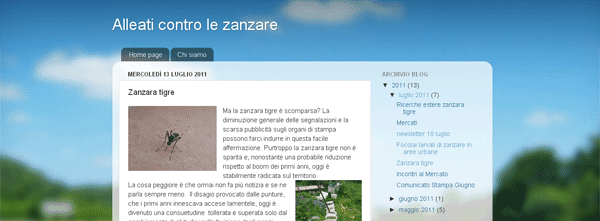 Blog di alleaticontrolezanzare